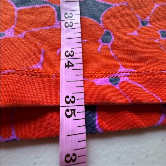 MAHI GOLD Vibrant Red & Blue Sleeveless Sheath Mini Dress M Preppy Athleisure - Picture 6 of 7